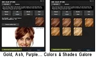 Upload your photo,
try 50 hair colors