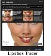 Try virtual lipstick and
lipgloss colors